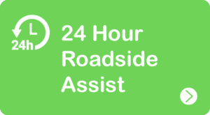 24 Hour Roadside Assist Banner - Green Bean Auto